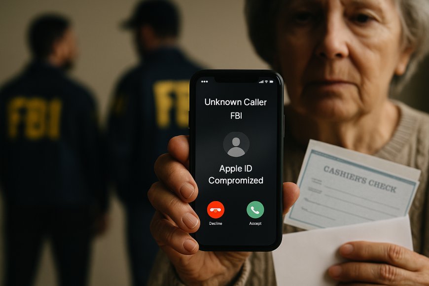 Elderly Woman Loses $63,000 to Fake ‘FBI Agent’ Claiming Her Apple ID Was Stolen